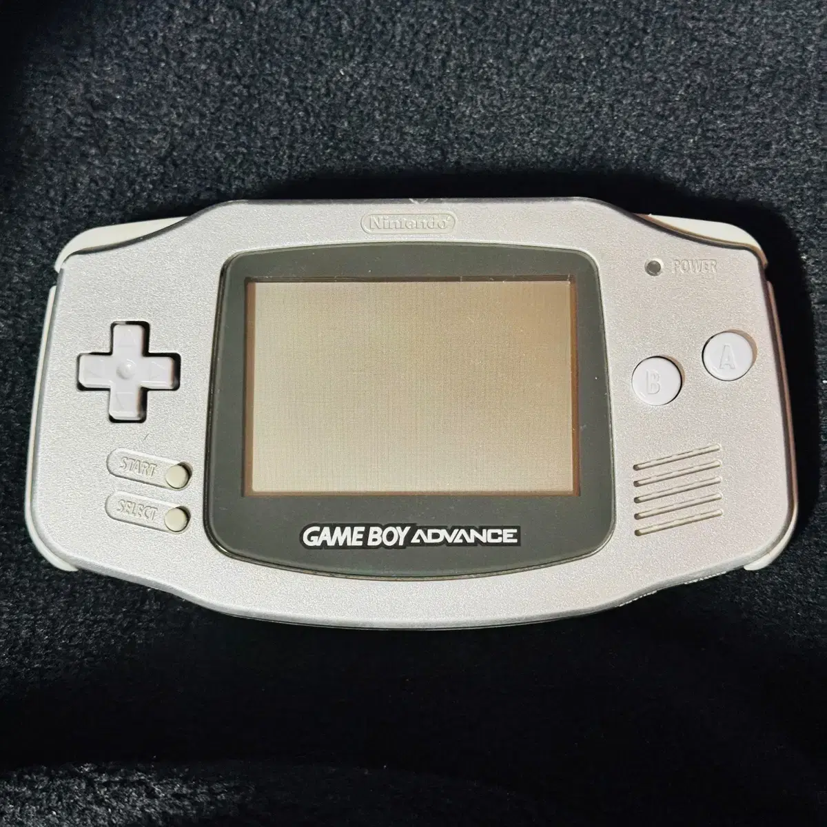 게임보이 어드밴스 플래티넘 실버 gameboy advanced GBA